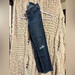 PAIGE Denim Skinny Ripped Jeans - Size 26